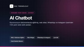 Kurumsal AI Chatbot - Doküman Eğitimli Akıllı Asistan