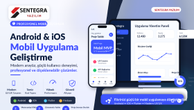 Android ve iOS için mobil uygulama geliştiririm