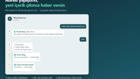 takip ettiğiniz siteler için Telegram botu kurarım