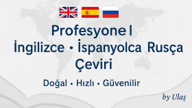 İngilizce İspanyolca Rusça çeviri yaparım