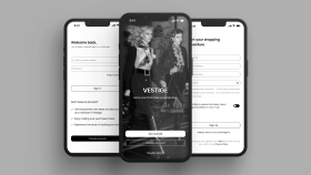 Sign In & Sign Up - Fashion Mobile App
