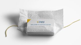 Cratzi Invitation Card