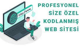 size özel kodlanmış web yazılım yapabilirim