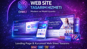 modern landing veya kurumsal siteler yaparım