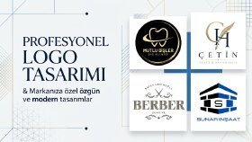 markanıza modern ve dikkat çekici logo tasarlarım