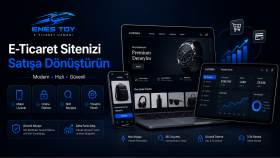 e ticaret sitenizi profesyonel olarak geliştiririm