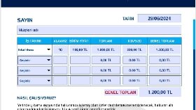 Otomatik Hesaplamalı Fiyat Teklifi