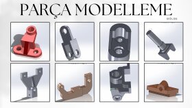 Solidworks Parça Çizim - Modelleme