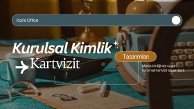 kurumsal kimliğinize uygun kartvizit tasarlarım