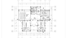 Çocuk Oyun Evi Mimari teknik çizim