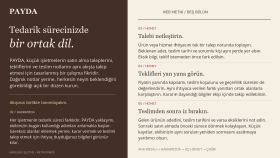 PAYDA — İşletme Web Sitesi Metni