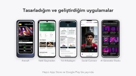 geliştirilebilir mobil uygulama arayüzü tasarlayacağım