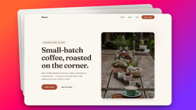 Roan Coffee Roasters Landing Page