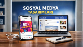 hayal ettiğiniz sosyal medya tasarımlarını hazırlarım