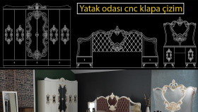 Mobilya tasarımı ve cnc çizimleri 