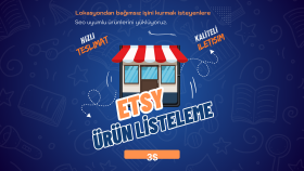 etsy'de seo uyumlu ürün listelerim