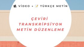 İngilizce videoları Türkçeye çevirip metne dönüştürürüm