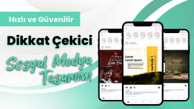 sosyal medya hesaplarınız için uygun tasarımlar yapabilirim