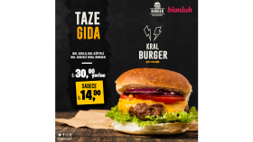 Kral Burger adında yaptığım broşür çalışması