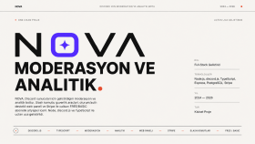 NOVA — Discord Güvenlik & Analitik Botu