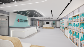 Hayvan Hastanesi Tasarımı, 3D Render 