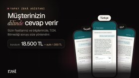 sitenize her dilde cevap veren yapay zekâ asistanı kurarım