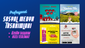 özgün ve dikkat çekici sosyal medya tasarımlarınızı yaparım