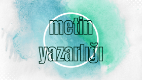 metin yazarlığınızı yaparım
