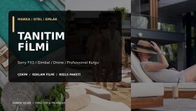 otel ve mekanınız için sinematik tanıtım videosu çekerim