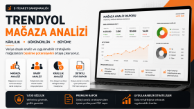 Trendyol mağazanızı analiz ediyor ve geliştiriyorum