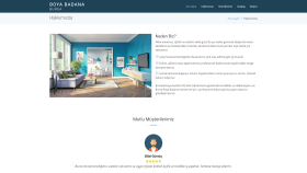 boya & badana ve ev dekorasyonu üzerine kurumsal web sitesi