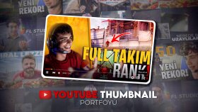 YouTube Thumbnail Portföyü