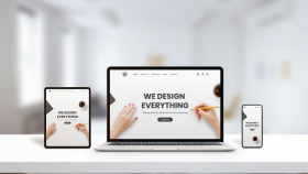 Örnek web sitesi görünümü