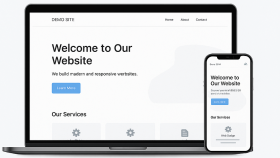 modern web siteleri geliştiriyorum