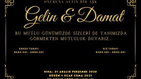 Düğün Davetiyesi