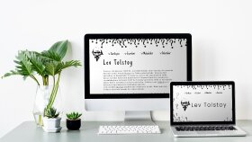 Tolstoy Web Sitesi Tasarımı