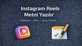Instagram Reels videolar için konuşma metni yaparım