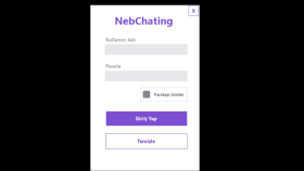 sizlere özel chat programı yapabilirim