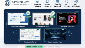 yönetim panelli ve mobil uyumlu profesyonel web site yaparım