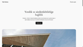 Mimari blog hakkında site tasarımı