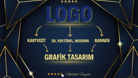 her sektöre özgün minimalist, kurumsal logolar tasarlarım