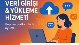 hızlı ve aktif veri, ürün girişi yaparım
