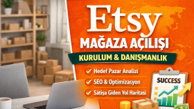 etsy mağaza açılışı ve stratejik kurulum yaparım