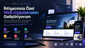 size özel web uygulaması ve yönetim paneli geliştiriyorum