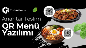 işletmeniz için profesyonel ve modern QR menü kurarım