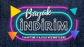Tanıtım yazısı satıyorum