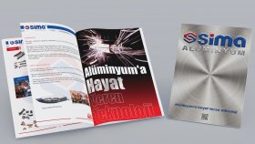 Sima Alüminyum katalog Tasarımı