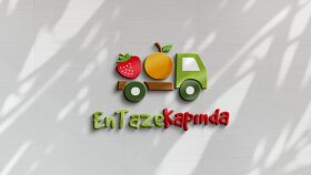 'EN TAZE KAPINDA' Logo Tasarımı