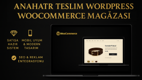 WordPress WooCommerce ile anahtar teslim mağazanızı kurarım