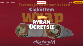 Çiğkötfem Web Site Tasarımı - Yurt Dışı